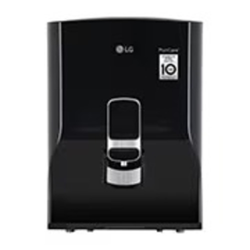 LG 8 litres RO Water Purifier Stainless Steel Tank Digital Sterilizing Care True Maintenance WW132NF.BBKQEIL Solid Black
